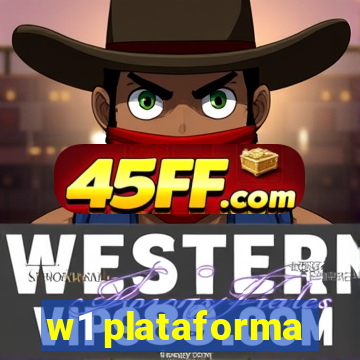 w1 plataforma